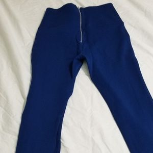 Bebe blue leggings